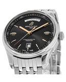 Breitling Premier Automatic 40mm Day & Date Black Dial Silver Steel Strap Mens Watch - A45340241B1A1 Buy Now By Breitling