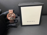Gucci Interlocking XL Brown Dial Brown Steel Strap Watch For Men - YA133211 Buy Now By Gucci