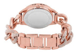 Michael Kors Layton Multifunction Crystals Rose Gold Dial Rose Gold Steel Strap Watch for Women - MK4654 Buy Now By Michael Kors
