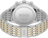 Hugo Boss Gregor Chronograph Silver Dial Two Tone Steel Strap Watch For Men - 1514053 Buy Now By Hugo Boss
