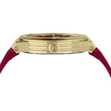 Salvatore Ferragamo F-80 Classic Red Dial Red Rubber Strap Watch for Men - SFHY02422 Buy Now By Salvatore Ferragamo