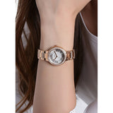Fossil Virginia White Dial Rose Gold Steel Strap Watch for Women - ES3284 Buy Now By Fossil