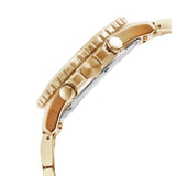 Fossil FB-01 Chronograph Black Dial Gold Steel Strap Watch for Men - FS5836 Buy Now By Fossil