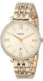 Fossil Jacqueline Gold Dial Gold Steel Strap Watch for Women - ES3547 Buy Now By Fossil