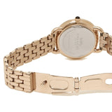 Coach Delancey White Dial Rose Gold Steel Strap Watch for Women - 14502783 Buy Now By Coach