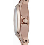 Marc Jacobs Dinky Rose Gold Dial Rose Gold Steel Strap Watch for Women - MBM3200 Buy Now By Marc Jacobs