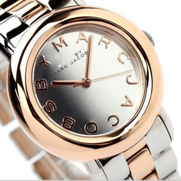 Marc Jacobs Marci Brown Dial Two Tone Steel Strap Watch for Women - MBM3171 Buy Now By Marc Jacobs