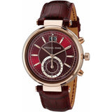 Michael Kors Sawyer Maroon Dial Maroon Leather Strap Watch for Women - MK2426 Buy Now By Michael Kors