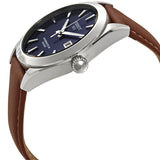 Tissot Gentlemen Powermatic 80 Silicium Blue Dial Brown Leather Strap Watch For Men - T127.407.16.041.00 Buy Now By Tissot