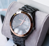 Michael Kors Runway Quartz Grey Dial Grey Steel Strap Watch For Women - MK8576 Buy Now By Michael Kors