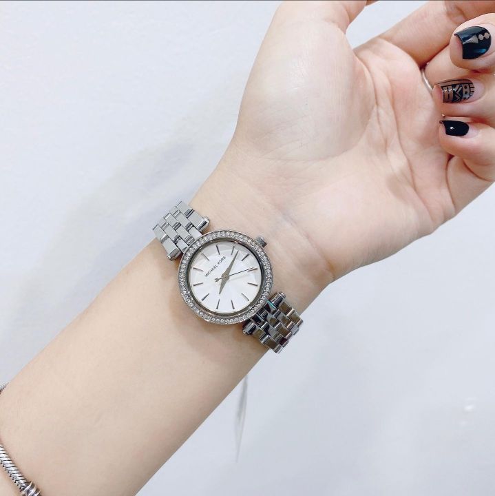 Michael Kors Darci Silver Dial Silver Steel Strap Watch for Women - MK3294 Buy Now By Michael Kors