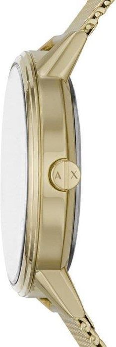 Armani Exchange Cayde Chronograph Black Dial Gold Mesh Strap Watch For Men - AX2715 Buy Now By Armani Exchange