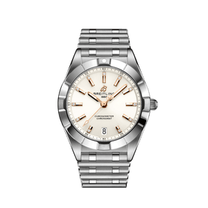 Breitling Chronomat 32 Diamonds White Dial Silver Steel Strap Watch for Women - A77310101A3A1 Buy Now By Breitling