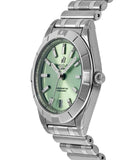 Breitling Chronomat 32 Diamonds Green Dial Silver Steel Strap Watch for Women - A77310101L1A1 Buy Now By Breitling