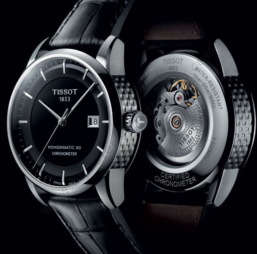 Tissot T Classic Luxury Black Dial Black Leather Strap Watch For Men - T086.407.16.051.00 Buy Now By Tissot