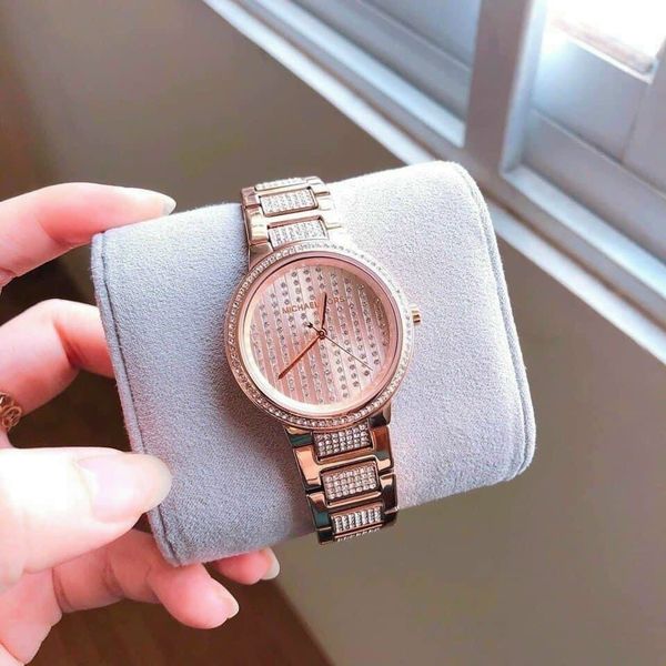 Michael Kors Gabbi Rose Gold Dial Rose Gold Steel Strap Watch For Women - MK3986 Buy Now By Michael Kors