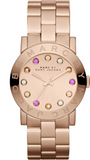 Marc Jacobs Blade Rose Gold Dial Rose Gold Steel Strap Watch for Women - MBM3142 Buy Now By Marc Jacobs