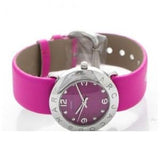 Marc Jacobs Amy Purple Dial Red Leather Strap Watch for Women - MBM1138 Buy Now By Marc Jacobs