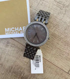 Michael Kors Darci Quartz Mother of Pearl Grey Dial Grey Steel Strap Watch For Women - MK3433 Buy Now By Michael Kors