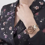 Guess Eclipse Rose Gold Dial Rose Gold Steel Strap Watch for Women - GW0314L3 Buy Now By Guess