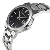 Burberry The City Black Dial Silver Steel Strap Watch for Women - BU9101 Buy Now By Burberry