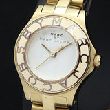 Marc Jacobs Amy White Dial Gold Steel Strap Watch for Women - MBM3051 Buy Now By Marc Jacobs