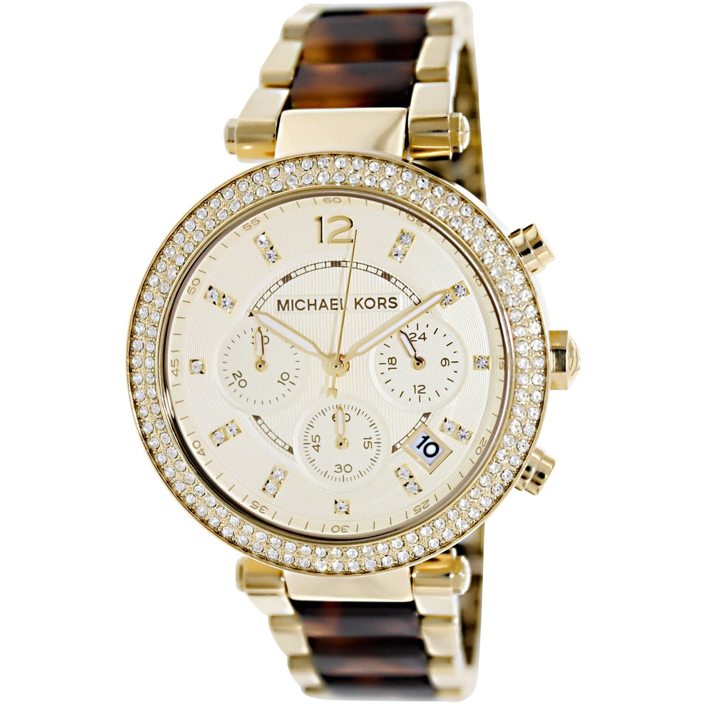 Michael Kors Parker Gold Dial Two Tone Steel Strap Watch for Women - MK5688 Buy Now By Michael Kors