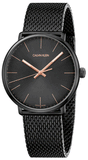 Calvin Klein High Noon Quartz Black Dial Black Mesh Bracelet Watch for Men - K8M21421 Buy Now By Calvin Klein