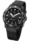 Tissot Seastar 1000 Powermatic 80 Black Dial Black Rubber Strap Watch For Men - T120.407.37.051.00 Buy Now By Tissot