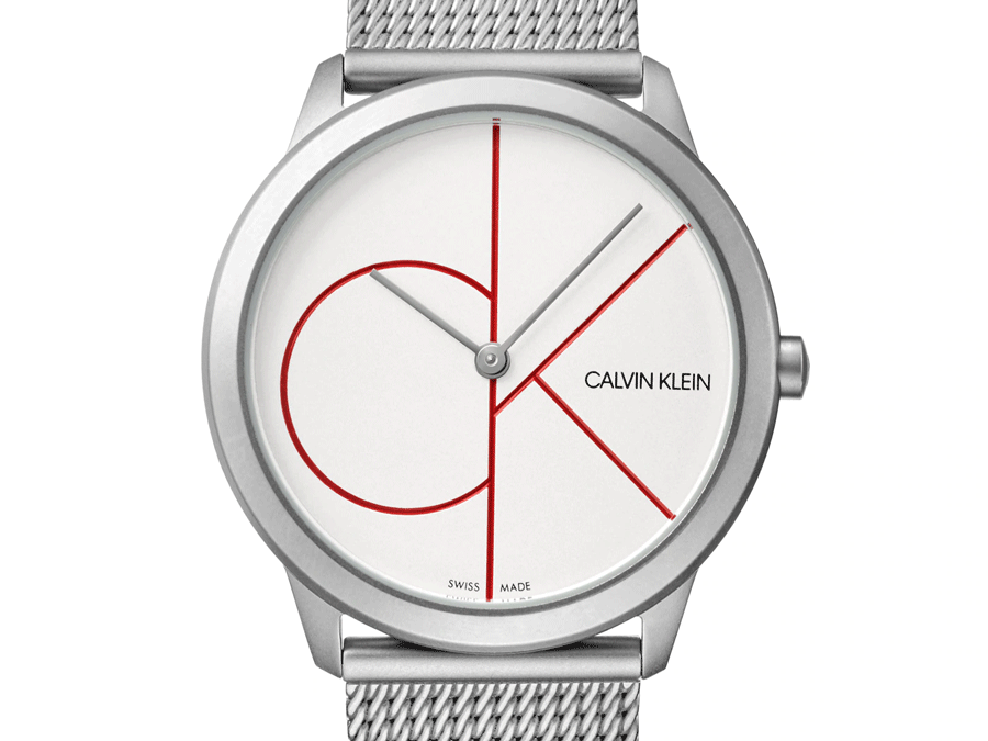 Calvin Klein Minimal White Dial Silver Mesh Bracelet Watch for Women - K3M52152 Buy Now By Calvin Klein
