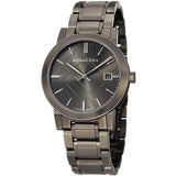 Burberry The City Grey Dial Gunmetal Steel Strap Watch for Men - BU9007 Buy Now By Burberry