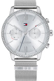 Tommy Hilfiger Blake Diamonds Silver Dial Silver Mesh Bracelet Watch for Women - 1782301 Buy Now By Tommy Hilfiger