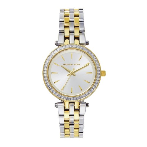 Michael Kors Darci Silver Dial Two Tone Steel Strap Watch for Women - MK3405 Buy Now By Michael Kors