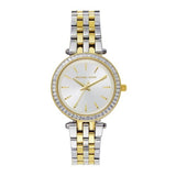 Michael Kors Darci Silver Dial Two Tone Steel Strap Watch for Women - MK3405 Buy Now By Michael Kors