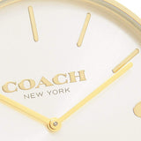 Coach Charles Silver Dial Gold Steel Strap Watch for Men - 14602430 Buy Now By Coach