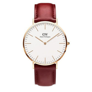 Daniel Wellington Classic Suffolk White Dial Brown Leather Strap Watch For Women - DW00100120 Buy Now By Daniel Wellington