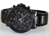Tommy Hilfiger Daniel Black Dial Black Steel Strap Watch for Men - 1710383 Buy Now By Tommy Hilfiger