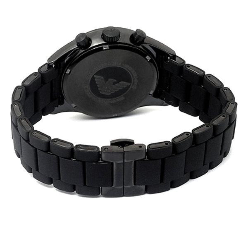 Emporio Armani Sportivo Chronograph Black Dial Black Stainless Steel Watch For Men - AR5889 Buy Now By Emporio Armani