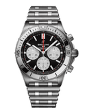Breitling Chronomat B01 42mm Black Dial Silver Steel Strap Watch for Men - AB0134101B1A1 Buy Now By Breitling