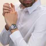 Breitling Chronomat B01 42mm Silver Dial Silver Steel Strap Watch for Men - AB0134101G1A1 Buy Now By Breitling