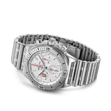 Breitling Chronomat B01 42 Six Nations England White Dial Silver Steel Strap Watch for Men - AB0134A71A1A1 Buy Now By Breitling