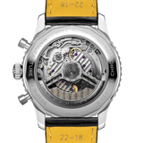 Breitling Navitimer B01 Chronograph 43 Green Dial Black Leather Strap Watch for Men - AB0138241L1P1 Buy Now By Breitling