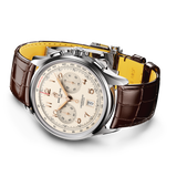 Breitling Premier B01 Chronograph 42 White Dial Brown Leather Strap Watch for Men - AB0145211G1P1 Buy Now By Breitling