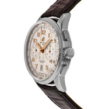 Breitling Premier B01 Chronograph 42 White Dial Brown Leather Strap Watch for Men - AB0145211G1P1 Buy Now By Breitling