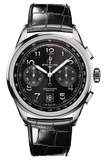 Breitling Premier B01 Chronograph 42 Black Dial Black Leather Strap Watch for Men - AB0145221B1P1 Buy Now By Breitling