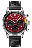 Breitling Top Time B01 Chevrolet Corvette Red Dial Black Leather Strap Watch for Men - AB01761A1K1X1 Buy Now By Breitling