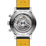 Breitling Top Time B01 Triumph Blue Dial Black Leather Strap Watch for Men - AB01764A1C1X1 Buy Now By Breitling