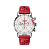 Breitling Top Time B01 Ford Thunderbird White Dial Red Leather Strap Watch for Men - AB01766A1A1X1 Buy Now By Breitling