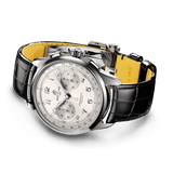 Breitling Premier B09 Chronograph 40 White Dial Black Leather Strap Watch for Men - AB0930371G1P1 Buy Now By Breitling