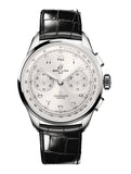 Breitling Premier B09 Chronograph 40 White Dial Black Leather Strap Watch for Men - AB0930371G1P1 Buy Now By Breitling